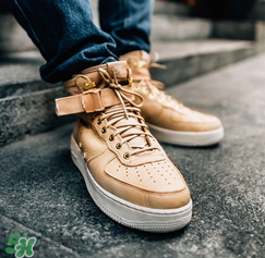 nike sf af1 mid空軍一號蘑菇色上腳效果怎么樣？