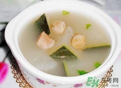 孕婦能喝冬瓜湯嗎？懷孕可以喝冬瓜湯嗎