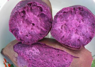紫薯粥為什么是藍色的？紫薯長芽了能吃嗎