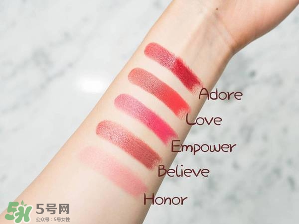 Kjaer Weis口紅怎么樣？Kjaer Weis口紅色號試色