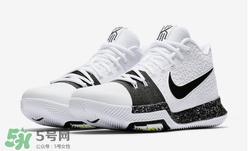nike kyrie 3黑白配色多少錢？耐克歐文3代黑白配色專柜價格