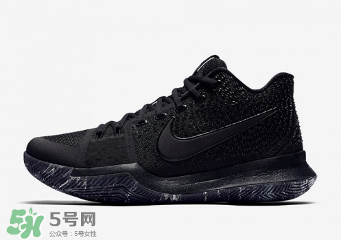 nike kyrie 3 triple black耐克歐文3代純黑配色什么時候發(fā)售？