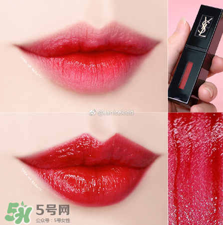 ysl黑管唇釉413是什么顏色？ysl圣羅蘭黑管唇釉413試色