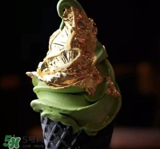 金箔冰淇淋不會中毒嗎？金箔冰淇淋能吃嗎