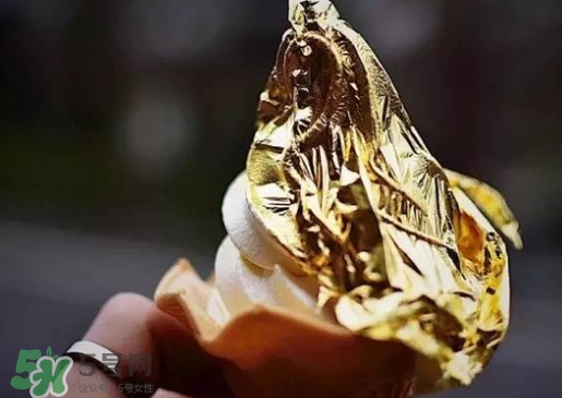金箔冰淇淋不會中毒嗎？金箔冰淇淋能吃嗎