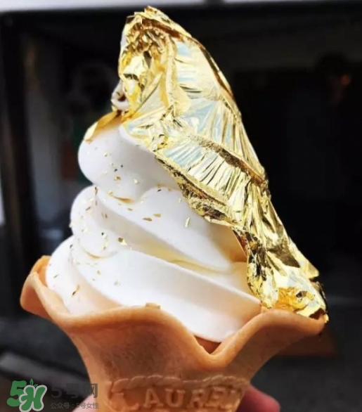 金箔冰淇淋不會中毒嗎？金箔冰淇淋能吃嗎