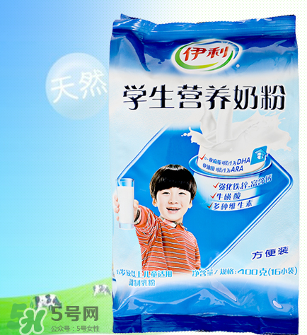 伊利學(xué)生奶粉適合多大的孩子？伊利學(xué)生奶粉多大能喝？
