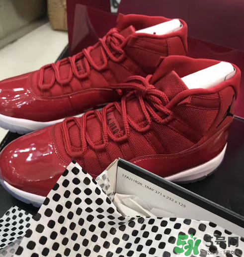 air jordan 11 gym red安東尼全紅配色實(shí)物怎么樣？