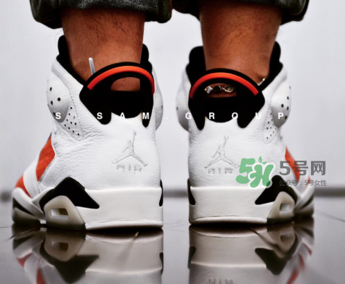 air jordan 6 gatorade配色上腳效果怎么樣？