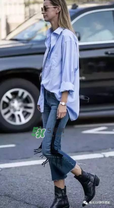 襯衣怎么扎進褲子里？襯衣扎進褲子里的時尚穿法