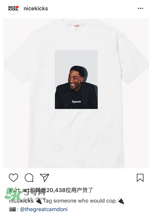 supreme皮蓬photo tee會(huì)發(fā)售嗎？supreme將推出皮蓬photo tee？