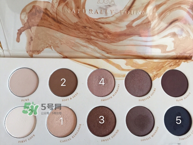 zoeva naturally yours眼影盤怎么畫？naturally yours教程