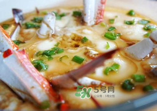 梭子蟹可以和雞蛋一起吃嗎？梭子蟹蒸雞蛋的做法