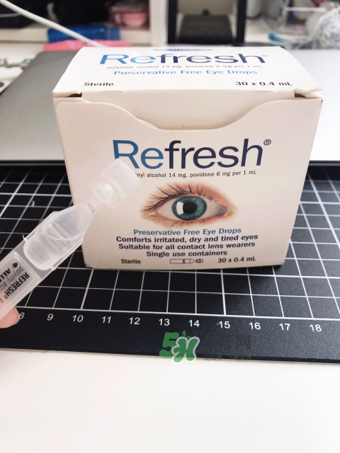 refresh人工淚液眼藥水怎么用？refresh眼藥水說明書