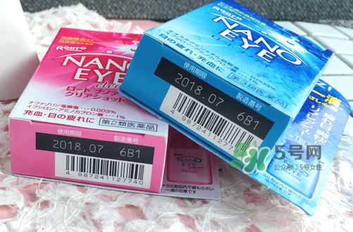 Nano Eye眼藥水藍(lán)色與紅色的區(qū)別  Nano Eye眼藥水怎么選？