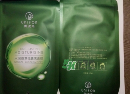 御泥坊水潤茶萃微囊黑面膜怎么用？