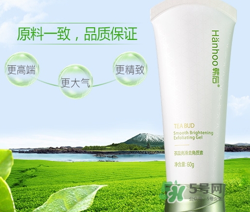 韓后茶蕊去角質(zhì)素怎么用？韓后茶蕊亮滑去角質(zhì)素用法