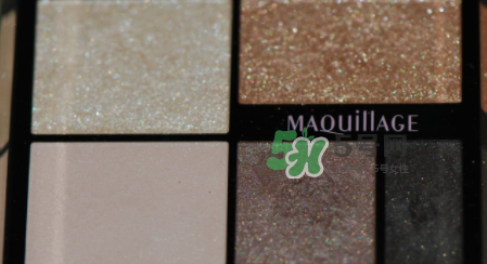Maquillage心機(jī)眼影試色  Maquillage心機(jī)五色眼影怎么樣？