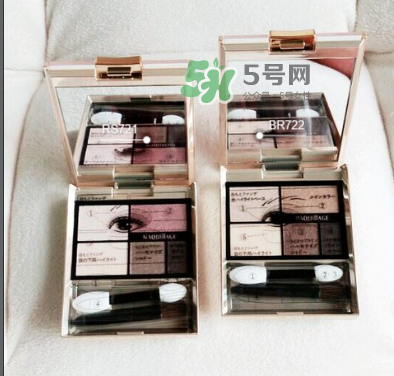 Maquillage心機(jī)眼影試色  Maquillage心機(jī)五色眼影怎么樣？