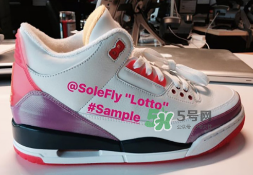 solefly與air jordan 3 lotto聯(lián)名火烈鳥球鞋在哪買？