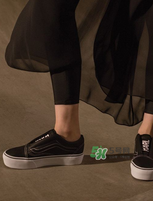 vans與老佛爺karl lagerfeld聯(lián)名鞋子上腳效果怎么樣？