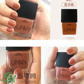 unny可撕拉指甲油怎么樣？unny可撕指甲油試色