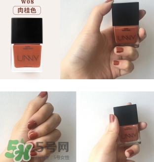 unny可撕拉指甲油怎么樣？unny可撕指甲油試色