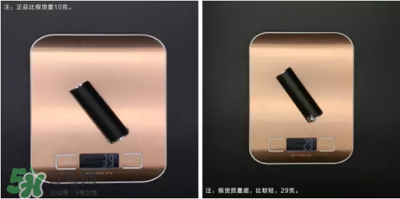 紀(jì)梵希小羊皮口紅怎么辨別真假-真假口紅對(duì)比圖