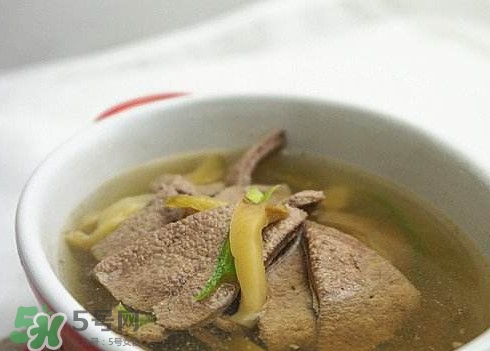 豬肝湯怎么做好喝？吃豬肝的注意事項