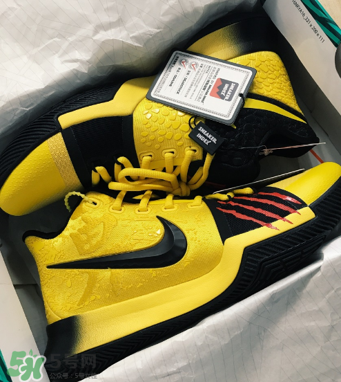 nike kyrie3 mamba mentality怎么樣？歐文3李小龍配色開箱測評