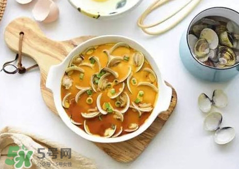 蛤蜊蒸蛋孕婦能吃嗎？蛤蜊蒸蛋寶寶能吃嗎