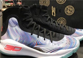 under armour curry 4庫里戰(zhàn)靴中國別注版實物什么樣？