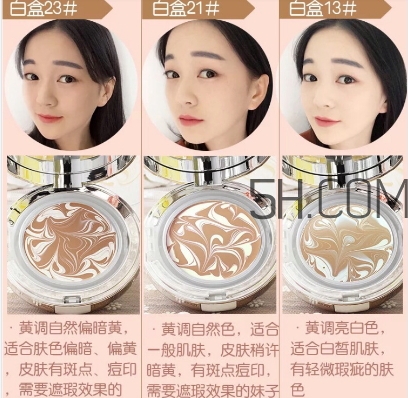 水粉霜色號怎么選？水粉霜色號試色