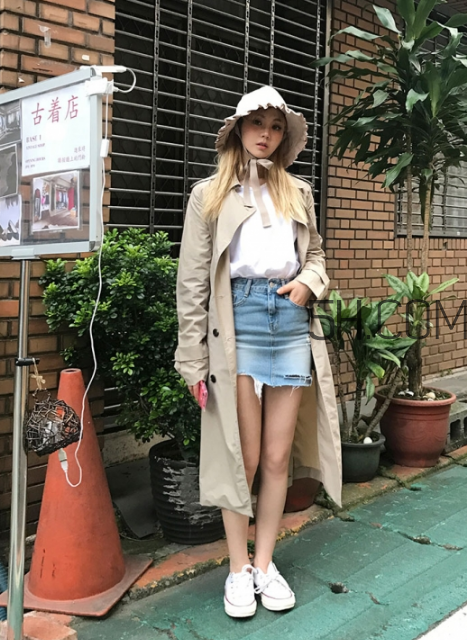 卡其色風(fēng)衣配什么鞋子？卡其色風(fēng)衣搭配鞋子圖片