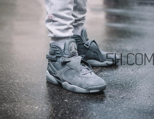 air jordan 8 retro cool grey上腳效果怎么樣？
