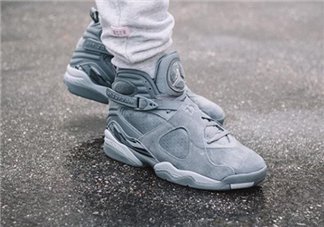 air jordan 8 retro cool grey上腳效果怎么樣？