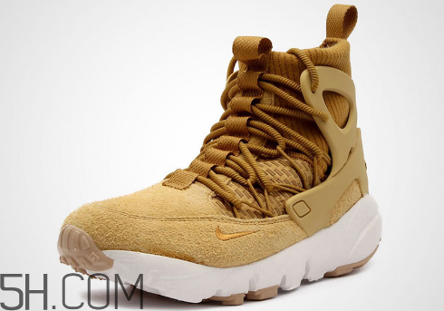 nike air footscape mid小麥配色上腳效果怎么樣？
