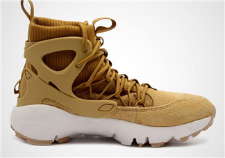 nike air footscape mid小麥配色上腳效果怎么樣？