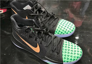 nike kyrie 3凱爾特人配色實物什么樣？