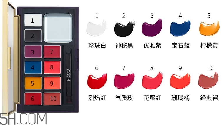 卡婷diy唇膏調色盤怎么樣_卡婷diy唇膏調色盤好用嗎