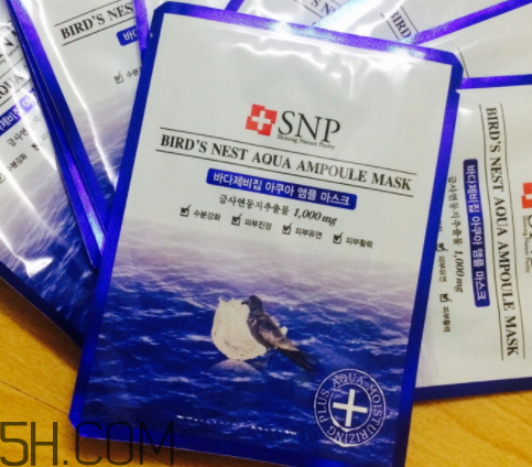 SNP海洋燕窩水庫面膜怎么樣？多少錢？