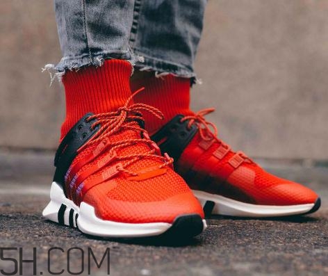 adidas eqt support adv中筒襪套款上腳效果怎么樣？