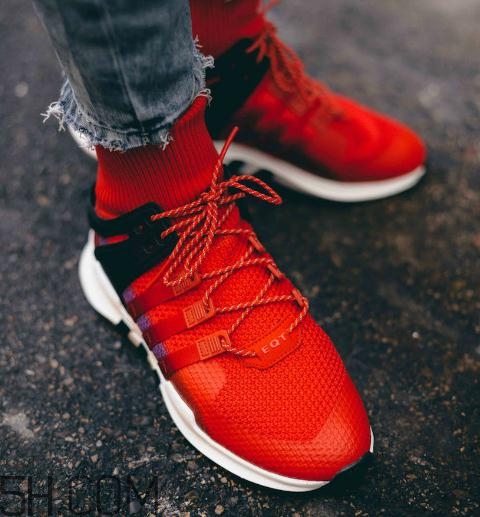 adidas eqt support adv中筒襪套款上腳效果怎么樣？