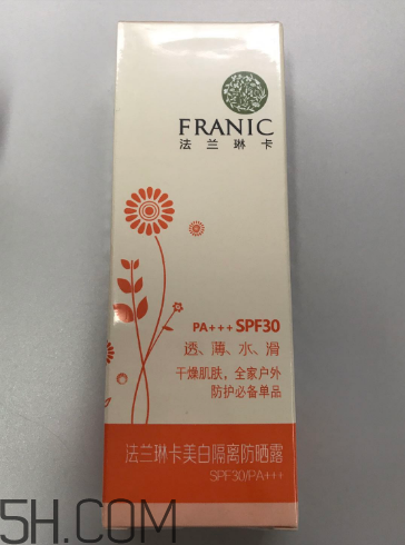 法蘭琳卡防曬霜好用嗎？法蘭琳卡防曬霜用法