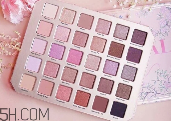 too faced natural love眼影盤(pán)試色_眼妝教程