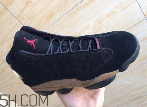 air jordan 13 olive麂皮橄欖配色上腳效果怎么樣？