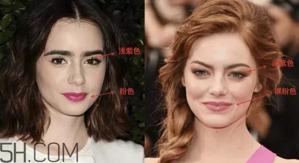 眼影和口紅怎么搭配？眼影和口紅搭配