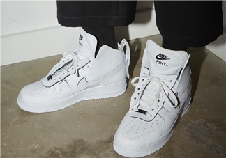 psny與nike air force 1 high聯(lián)名款實物上腳效果怎么樣？