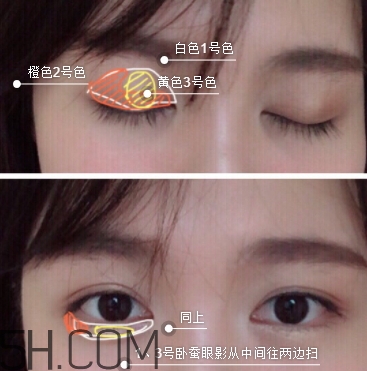 眼影可以畫(huà)臥蠶嗎？什么顏色的眼影適合畫(huà)臥蠶