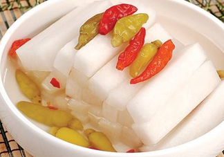 泡蘿卜用自來水還是冷開水？泡蘿卜的功效與作用